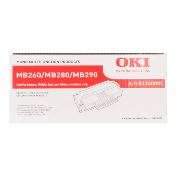 Тонер-картридж MB200 max OKI (01240001) - Фото 3