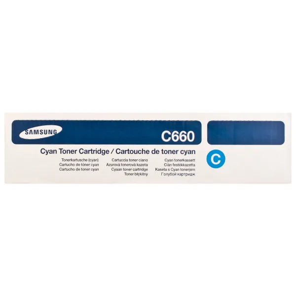 Тонер-картридж CLP-C660B голубой Samsung (CLP-C660B) - Фото 2