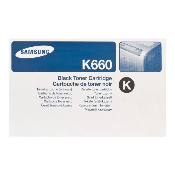 Тонер-картридж CLP-K660B чорний Samsung - Фото 7