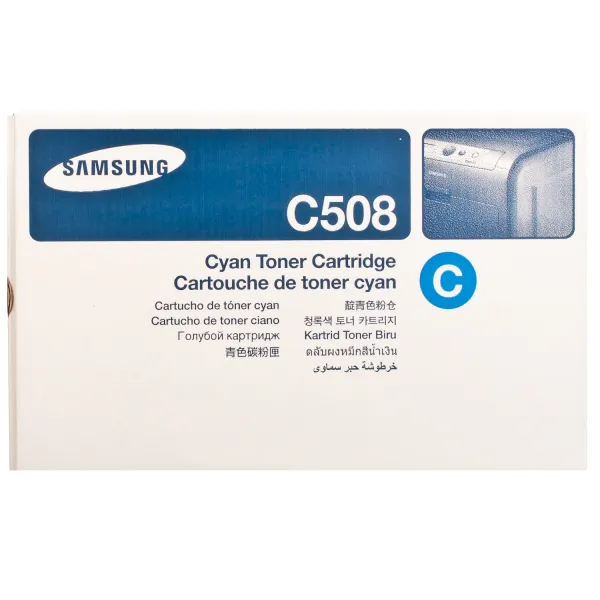 Тонер-картридж CLT-C508S голубой Samsung (SU067A) - Фото 6