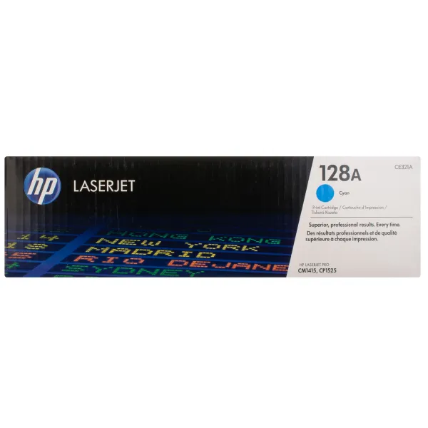 Картридж 128A блакитний HP (CE321A) - Фото 2