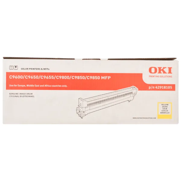 Драм-картридж C9600 жовтий Oki (42918105) - Фото 3