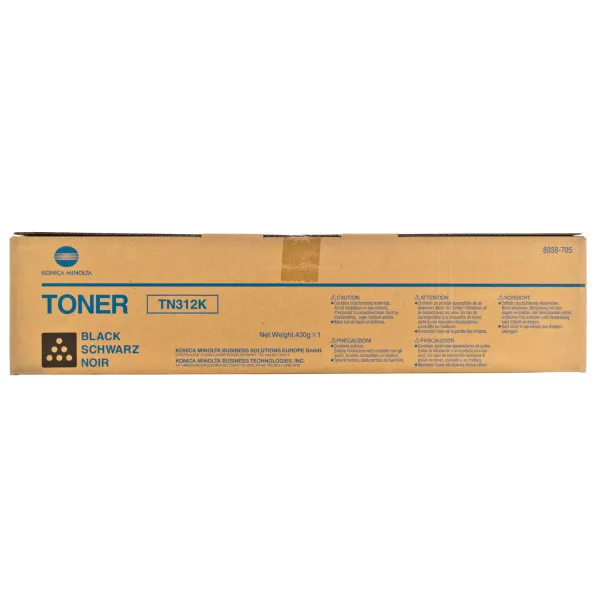 Тонер-картридж TN-312K чорний Konica Minolta (8938-705) - Фото 4