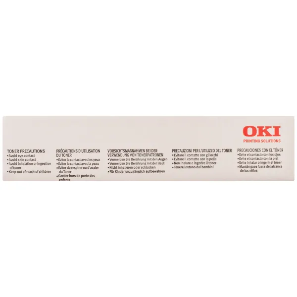 Тонер-картридж C56/57 2K NEU жовтий Oki (43381921) - Фото 2