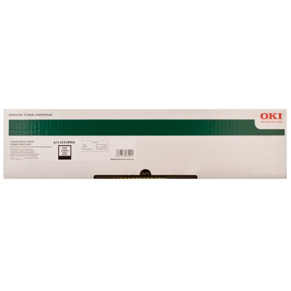Тонер-картридж C9600 NEU чорний Oki (42918964) - Фото 4