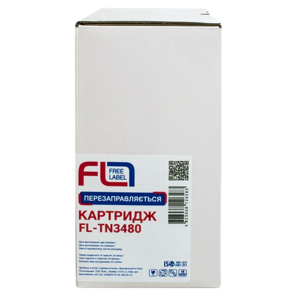 Тонер-картридж сумісний Brother TN-3480 Free Label (FL-TN3480) - Фото 2
