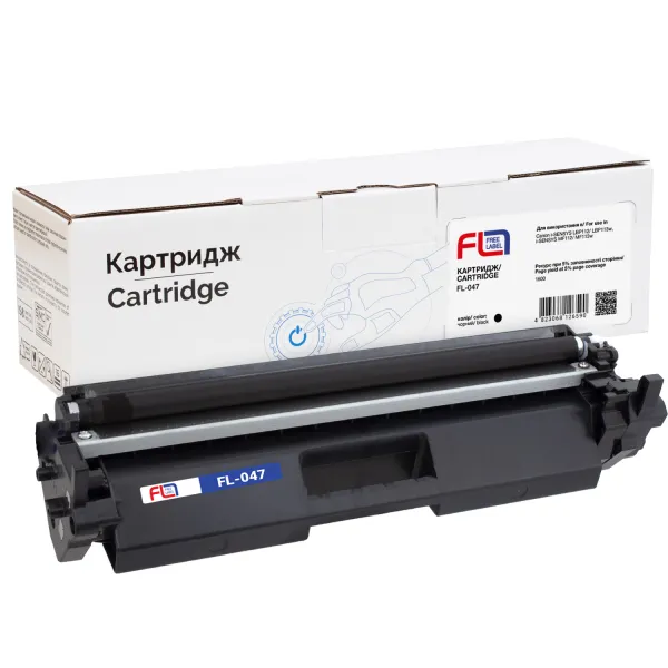Тонер-картридж сумісний Canon 047 Free Label (FL-047)