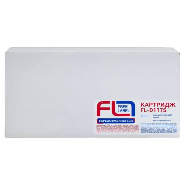 Картридж сумісний Samsung MLT-D117S (SCX-4650) Free Label (FL-D117S) - Фото 2