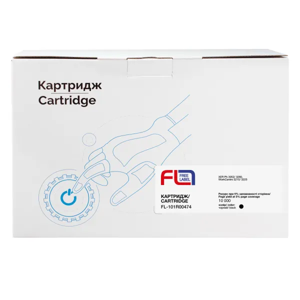 Драм-картридж совместимый XER 101R00474 (Ph 3052) Free Label (FL-101R00474) - Фото 3