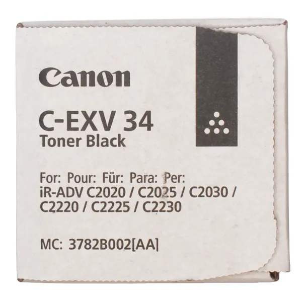 Тонер-картридж C-EXV34 чорний Canon (3782B002) - Фото 2