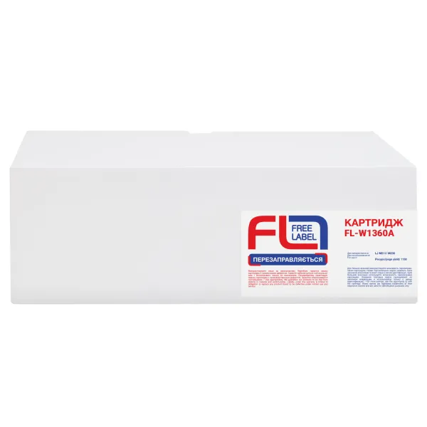 Картридж сумісний HP 136A (W1360A) Free Label (FL-W1360A) - Фото 2