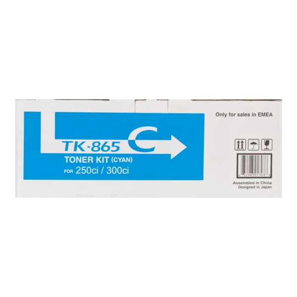 Тонер-картридж TK-865 блакитний Kyocera Mita (1T02JZCEU0) - Фото 5
