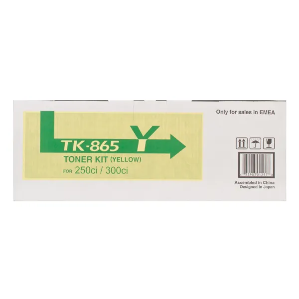 Тонер-картридж TK-865 жовтий Kyocera Mita (1T02JZAEU0) - Фото 2
