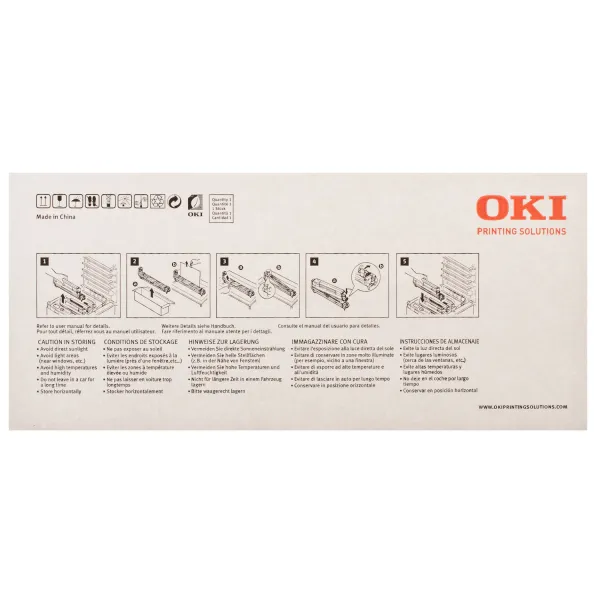 Драм-картридж C810/830/MC860 блакитний Oki (44064011) - Фото 3
