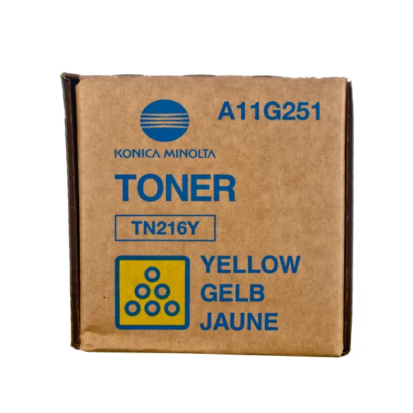 Тонер-картридж TN-216Y жовтий Konica Minolta (A11G251) - Фото 2