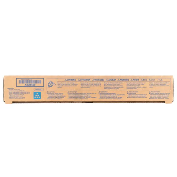 Тонер-картридж TN-321C блакитний Konica Minolta (A33K450) - Фото 4