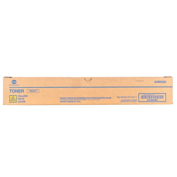 Тонер-картридж TN-321Y желтый Konica Minolta (A33K250) - Фото 2