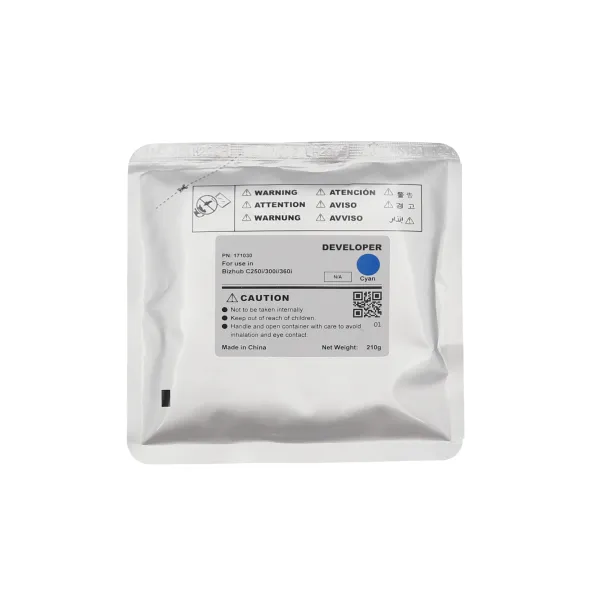 Девелопер Konica Minolta Bizhub C250i/300i/360i 1000K, блакитний CET (CET171030) Девелопер Konica Minolta Bizhub C250i/300i/360i 1000K, блакитний CET (CET171030)