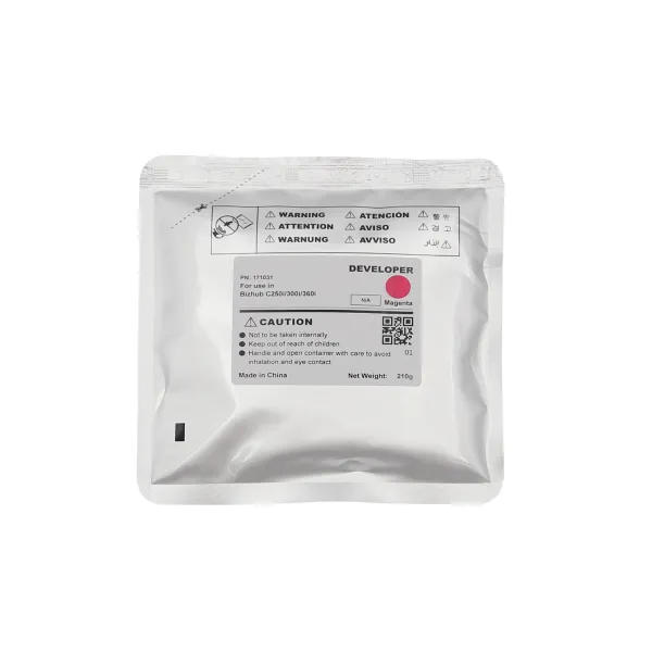 Девелопер Konica Minolta Bizhub C250i/300i/360i 1000K, пурпурний CET (CET171031) Девелопер Konica Minolta Bizhub C250i/300i/360i 1000K, пурпурний CET (CET171031)