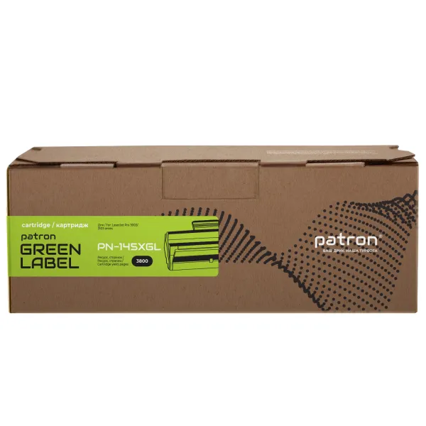 Картридж сумісний HP 145X (W1450X) Green Label Patron (PN-145XGL) Картридж сумісний HP 145X (W1450X) Green Label Patron (PN-145XGL)