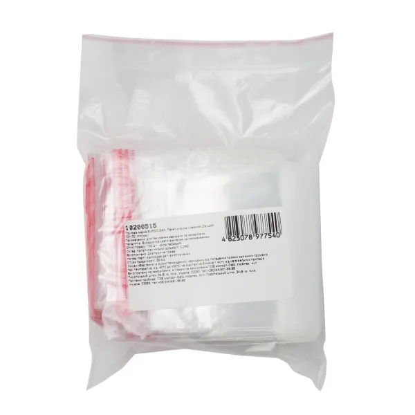 Пакет-струна з замком Zip-Lock 70*100 мм, 100 шт Buroclean (10200515) Пакет-струна з замком Zip-Lock 70*100 мм, 100 шт Buroclean (10200515)