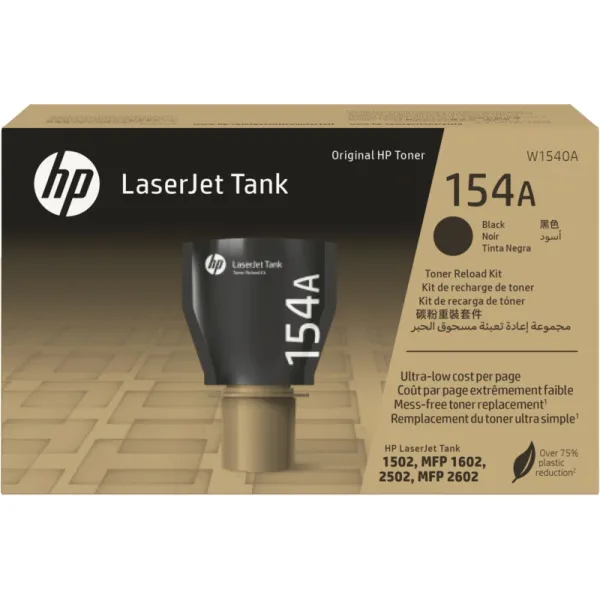 Тонер-картридж 154A черный HP (W1540A)