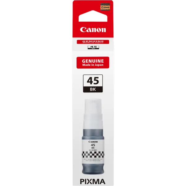 Чернила Pixma GI-45 черные, 70 мл Canon (6288C001) - Фото 1 