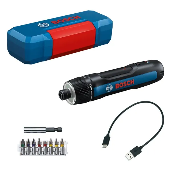 Шуруповерт аккумуляторный GO 3 3.6В 5Нм 360об/мин 0.32кг Bosch (0.601.9H2.201) Шуруповерт аккумуляторный GO 3 3.6В 5Нм 360об/мин 0.32кг Bosch (0.601.9H2.201)
