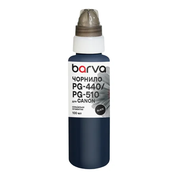 Чернила для Canon PGI-520/PG-440/PG-510 специальные 100 мл, пигментные, черные Barva (C520-297e)