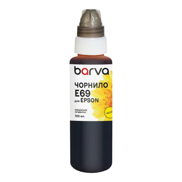 Чорнило для Epson T6934 спеціальне 100 мл, пігментне, жовте Barva (E69-943e)