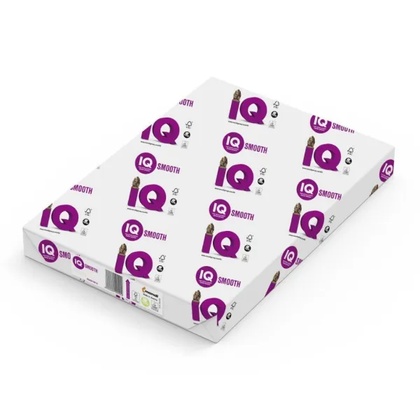 Бумага офисная А4, 90 г/м2, 500 л, Smooth IQ Mondi (9003974420127)