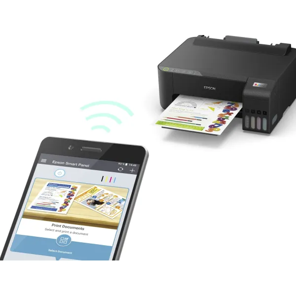Принтер струйный EcoTank L1250 A4, Wi-Fi Epson (C11CJ71404) - Фото 9