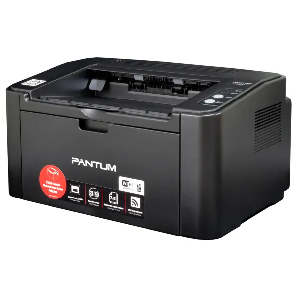 Принтер лазерный P2500W A4, Wi-Fi Pantum (P2500W) - Фото 2