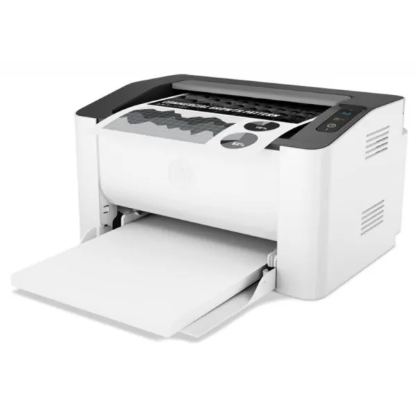 Принтер лазерный Laser 107w A4, Wi-Fi HP (4ZB78A) - Фото 4