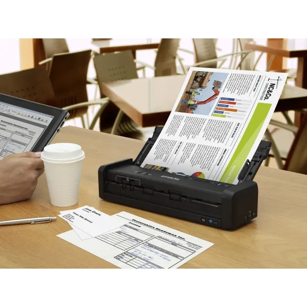 Сканер WorkForce DS-360W Wi-Fi, А4 Epson (B11B242401) - Фото 3
