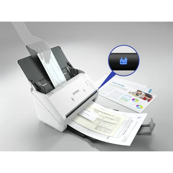 Сканер WorkForce DS-530II А4 Epson (B11B261401) - Фото 6