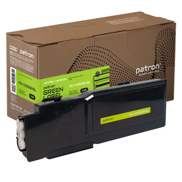 Тонер-картридж совместимый XER 106R03532 Green Label, черный Patron (PN-03532KGL)
