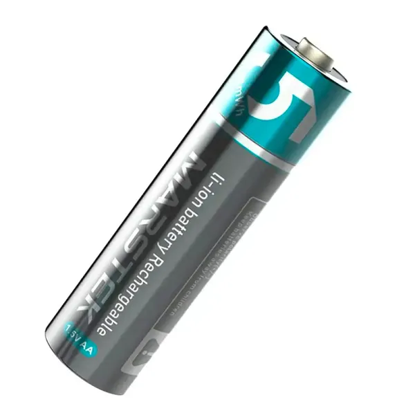 Аккумулятор AA 3700 мВтч, 1,5 В, зарядный порт USB Type-C, 4 шт, с кабелем, Marstek (5070C) - Фото 4