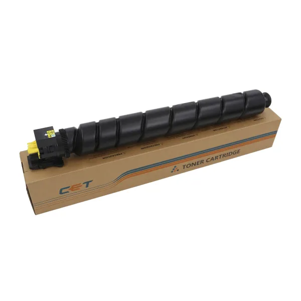 Тонер-картридж сумісний Kyocera TASKalfa MZ3501ci TK-8615Y, 1T0C2LANL1, 330г, 24К жовтий CET (CET142034)