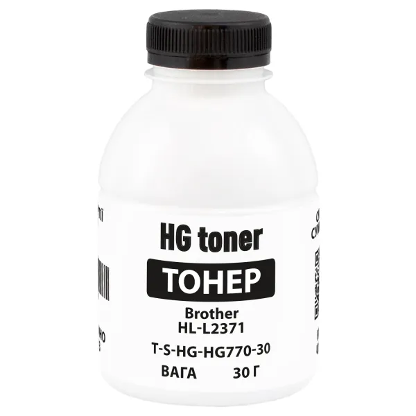 Тонер Brother HL-L2371 флакон, 30 г HG toner (TSM-HG770-30)