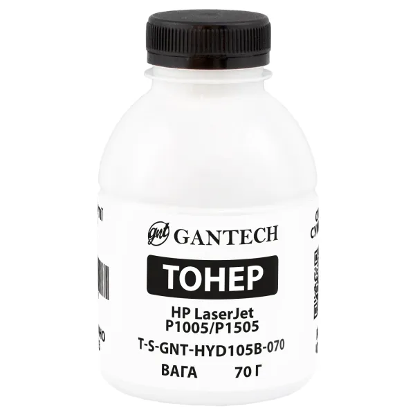 Тонер HP LaserJet P1005/P1505 флакон, 70 г GNT toner (TSM-HYD105B-070)