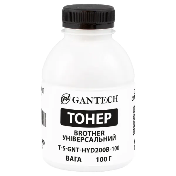 Тонер Brother универсальный флакон, 100 г GNT toner (TSM-HYD200B-100)