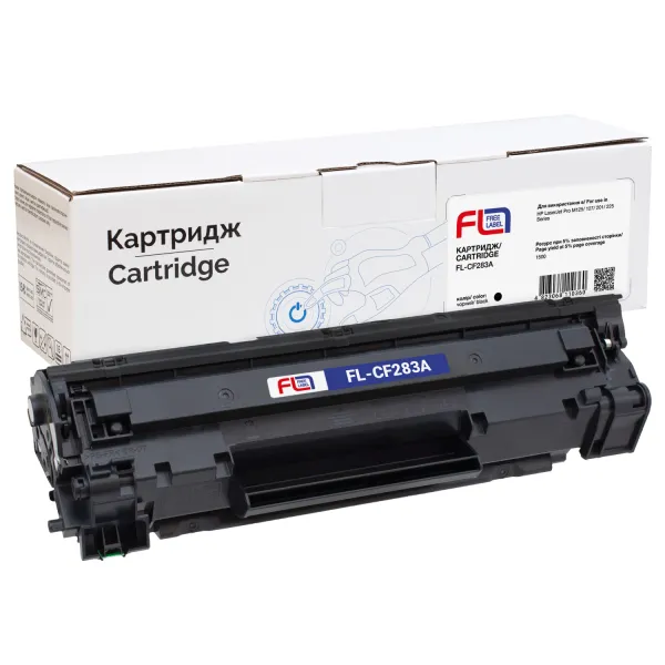 Картридж совместимый HP 83A (CF283A) Free Label (FL-CF283A)